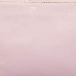 مملوكة مسبقًا Celine Pink Leather Large Trio Crossbody Bag