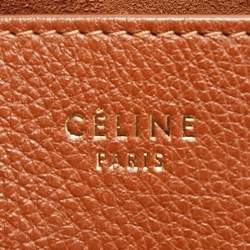 مملوكة مسبقًا حقيبة كتف سيلين شفرة طويلة جلد بنية