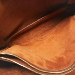 مملوكة مسبقًا حقيبة كتف سيلين شفرة طويلة جلد بنية