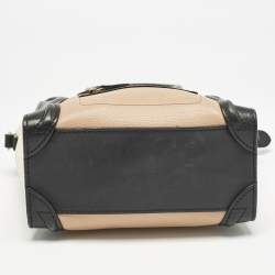 Celine Multicolor Leather Nano Luggage Tote
