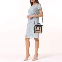 Celine Multicolor Leather Nano Luggage Tote