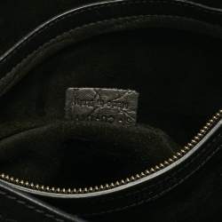 Pre Owned Celine Black Croc Embossed Leather Medium Phantom Luggage Tote