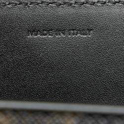 Celine Black Medium Triomphe Coated Canvas Cabas Horizontal Tote