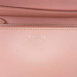 Celine Pink Medium Calfskin Classic Box