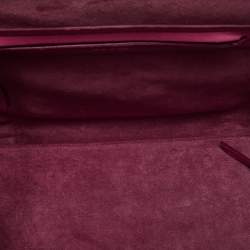 Celine Fuchsia Leather Medium Phantom Luggage Tote