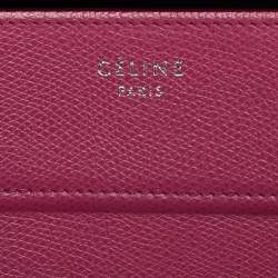 Celine Fuchsia Leather Medium Phantom Luggage Tote