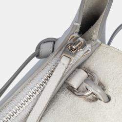 Celine Grey Grained Calfskin Nano Belt Bag
