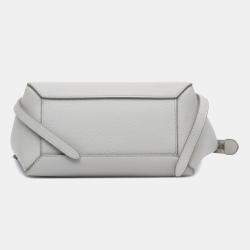 Celine Grey Grained Calfskin Nano Belt Bag