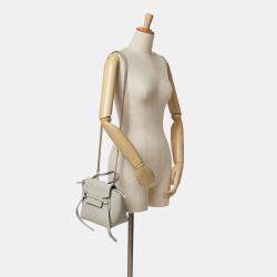 Celine Grey Grained Calfskin Nano Belt Bag