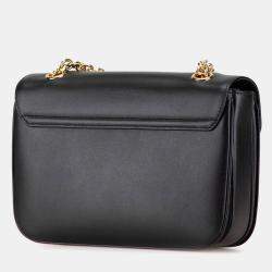 Celine Black Medium Leather C Bag