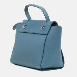Celine Blue Nano Grained Calfskin Belt Bag