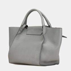 Celine Grey Small Leather Big Bag