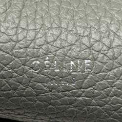 Celine Grey Small Leather Big Bag
