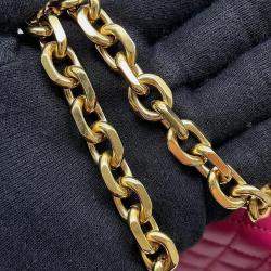 Celine Pink Leather C Small Chain Shoulder Bag