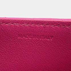 Celine Pink Leather C Small Chain Shoulder Bag