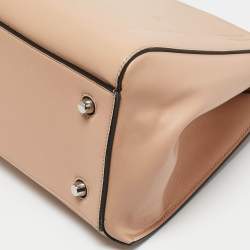 Celine Beige Leather Medium Edge Bag