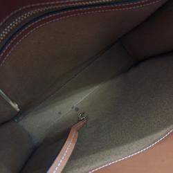 Celine Brown Canvas Cabas Vertical Small bag