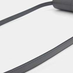 Celine Grey Leather Tabu Medium Bag