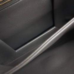 Celine Grey Leather Tabu Medium Bag