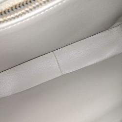Celine Grey Leather Triumph Small Bag