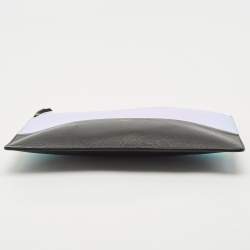 Celine Black Holographic Leather Solo Clutch