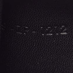 Celine Black Holographic Leather Solo Clutch