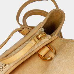 Celine Yellow Pico Grained Calfskin Belt Bag