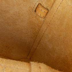 Celine Yellow Pico Grained Calfskin Belt Bag