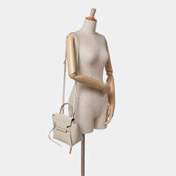 Celine Grey Nano Grained Calfskin Belt Bag