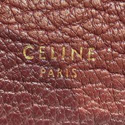 Celine Red Mini Grained Calfskin Belt Bag