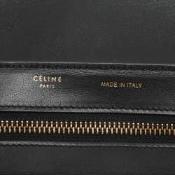 Celine Tricolor Leather Small Trapeze Top Handle Bag
