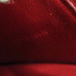 Celine Red Color Leather  Classic Box Medium Shoulder Bag 