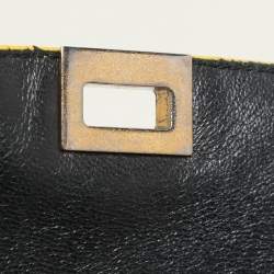 Celine Tricolor Leather Mini Trapeze Bag