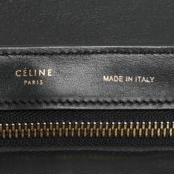 Celine Tricolor Leather Mini Trapeze Bag