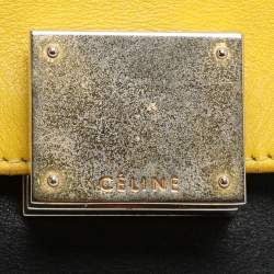Celine Tricolor Leather Mini Trapeze Bag