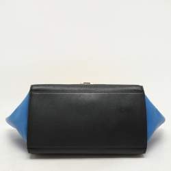 Celine Tricolor Leather Mini Trapeze Bag