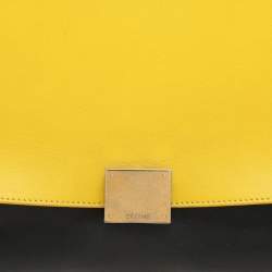 Celine Tricolor Leather Mini Trapeze Bag