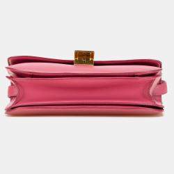 Celine Pink Medium Calfskin Classic Box