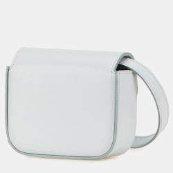 Celine Blue Mini Calfskin Claude Crossbody