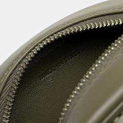 Celine Green Small Calfskin Cuir Triomphe Oval Crossbody
