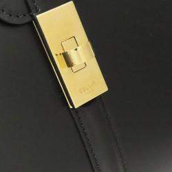 Celine Black Leather 16 Medium Handbag
