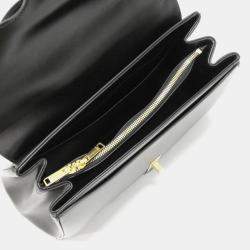 Celine Black Leather 16 Medium Handbag