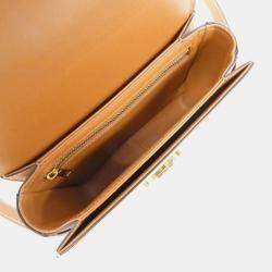Celine Leather Teen Triomphe Shoulder Bag