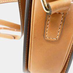 Celine Leather Teen Triomphe Shoulder Bag