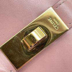 Celine  Pink Leather Small Busas 16 Shoulder Bag