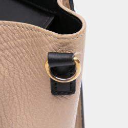 Celine Tricolor Leather Nano Luggage Tote