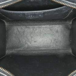 Celine Nano Tricolor Leather Luggage Tote