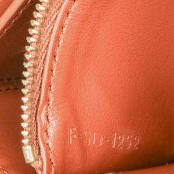 Celine Brown Small Leather Besace 16 Wallet On Chain