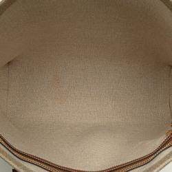 Celine Beige Paris Horizontal Cabas Tote