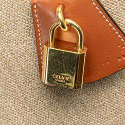 Celine Beige Paris Horizontal Cabas Tote